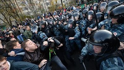 احتجاجات في 