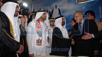 بالصور محلب يشهد الاحتفال باليوم الوطنى للامارات