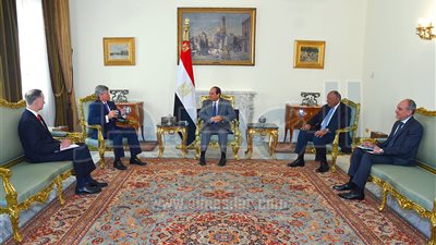 ننشر تفاصيل اجتماع السيسي مع نائب مجلس النواب الأمريكي