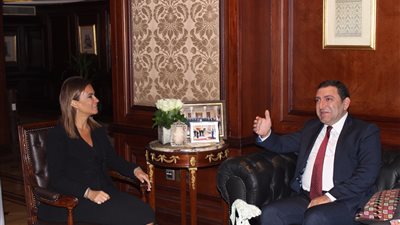 سحر نصر تبحث مع سفير أذربيجان الاعداد للجنة المشتركة بين البلدين