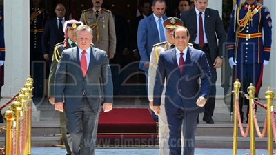 السيسي يبحث مع ملك الأردن تعزيز العلاقات في مختلف المجالات