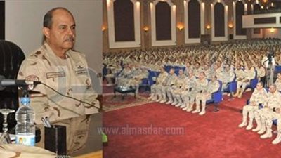 الفريق محمود حجازى يشهد مشروع تدريبى للقوات المسلحة 