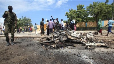 انفجار قرب مقر إقامة الرئيس الصومالي في مقديشو