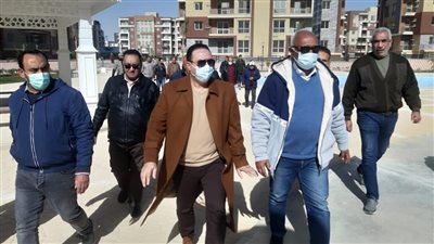 مسئولو الإسكان يتفقدون «سكن مصر» و«JANNA» بمدينة الشروق