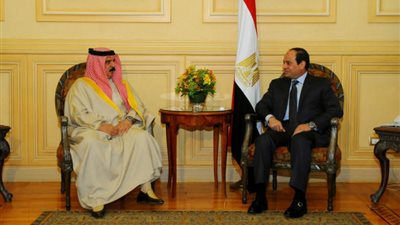 اليوم.. قمة بين السيسي وملك البحرين في القاهرة