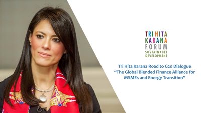 وزيرة التعاون الدولي تُشارك في إطلاق التحالف العالمي للتمويل المختلط