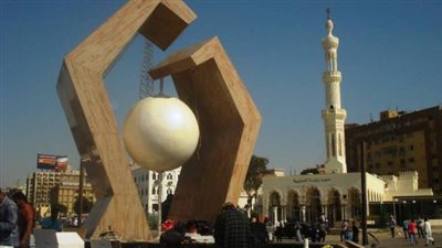 إجراءات أمنية مكثفة بميدان الشهيد هشام بركات في عيد تحرير سيناء