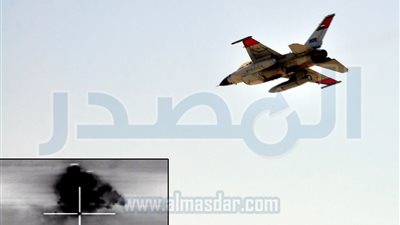 القوات الجوية توجه ضربة إستباقية ناجحة ضد العناصر الإرهابية بشمال سيناء