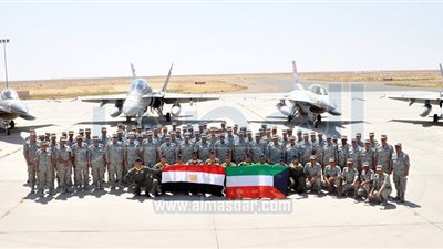 ختام فعاليات التدريب الجوي المشترك المصري الكويتي 