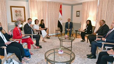 الرئيس السيسي يؤكد حرص مصر على تدعيم الشراكة الاستراتيجية مع ألمانيا