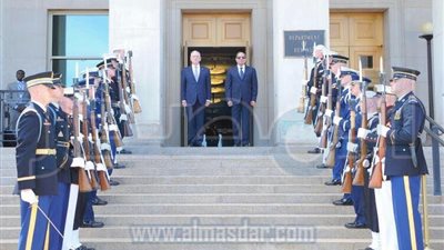 السيسى يزور مقر وزارة الدفاع الأمريكية