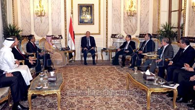 رئيس الوزراء يستقبل مسئولى شركة 