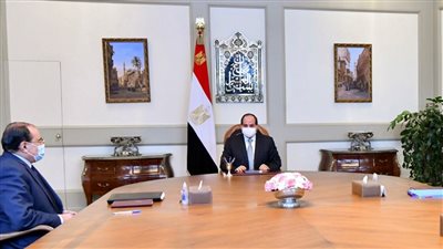 السيسي يتابع تطورات المشروع القومي للإنتاج الزراعي «مستقبل مصر» 