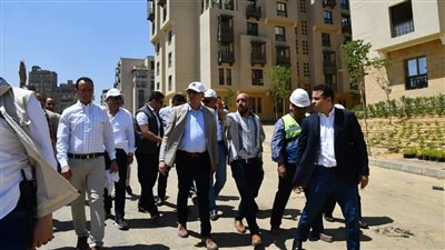 «الجزار» يتابع تنفيذ مشروع تطوير منطقة سور مجرى العيون