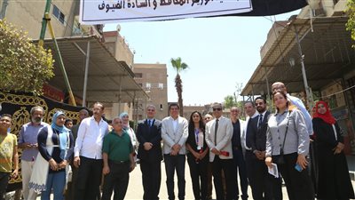 جهاز تنمية المشروعات يفتتح مشروعات تطوير البنية الأساسية بالزاوية الحمراء 