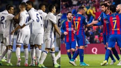 برشلونه وريال مدريد.. التشكيل الرسمى لكلاسيكو الأرض  