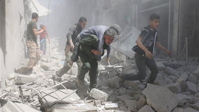 الخارجية: مشاهد القصف بسوريا يندى لها جبين الإنسانية