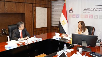 وزيرة التخطيط تبحث مع السفير الياباني في مصر سبل تعزيز التعاون المشترك