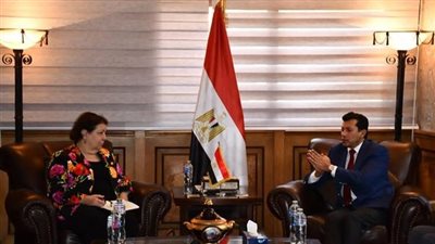 وزير الشباب يبحث مع المدير الإقليمي لليونيسيف تعزيز أُطر التعاون المشترك