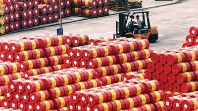 مخزون النفط الخام في 