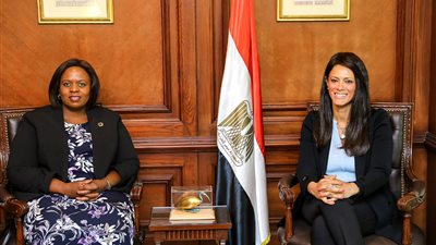 «المشاط» تبحث التعاون المشترك مع مساعد الأمين العام للميثاق العالمي للأمم المتحدة 