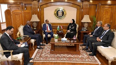 وزيرة التجارة تبحث مع نظيرها الجيبوتي دعم مجالات التعاون المشترك