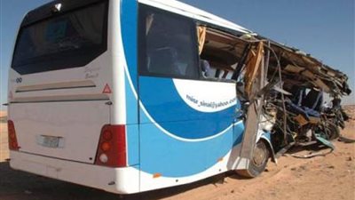 ارتفاع عدد المتوفين في حادث تصادم الزعفرانة الي 2 واصابة 14 أخرين