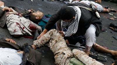 مقتل 17 وإصابة 20 من ميليشيا الحوثي وصالح في قصف للتحالف العربي بتعز