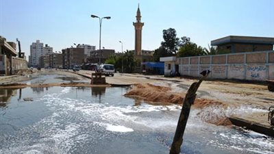 انقطاع المياه عن القاهرة الجديدة بسبب كسر بالخط الرئيسي