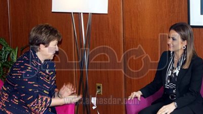 نصر تبحث مع المديرة الإدارية للبنك الدولي التعاون في مجال الحكومة