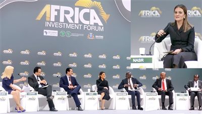سحر نصر تستعرض خطة تحقيق التكامل الاقتصادى بأفريقيا بمنتدى الاستثمار بجوهانسبرج