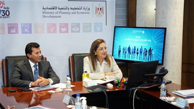 وزيرا التخطيط و الرياضة يبحثان الاستعداد ليوم الشباب بمؤتمر COP 27