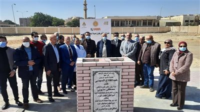 وضع حجر أساس مشروع مستشفى طوارئ 6 أكتوبر 