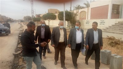 مسئولو «الإسكان» يتفقدون مشروعات تطوير الطرق في مدينة بدر