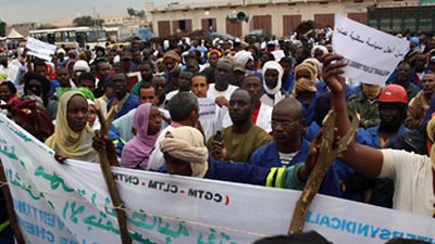 احتجاجات بموريتانيا ضد مشروع إلغاء مجلس الشيوخ
