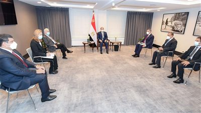 السيسي يبحث التعاون  مع «جان دو نول» البلجيكية لتطوير وحماية الشواطئ