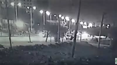 بالفيديو.. لحظة استهداف عناصر الشرطة في حلون