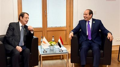 السيسي يبحث مع نظيره القبرصي سبل تعزيز العلاقات الوطيدة بين البلدين