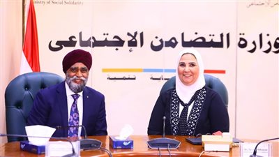 «القباج» تبحث مع وزير التنمية الدولية الكندي تعزيز التعاون االمشترك