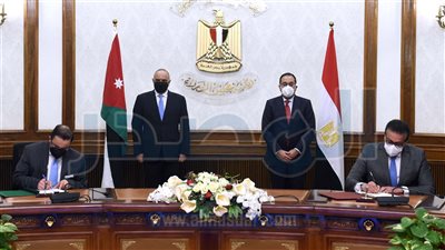 توقيع مذكرات تفاهم وبروتوكولات تعاون بين مصر والأردن