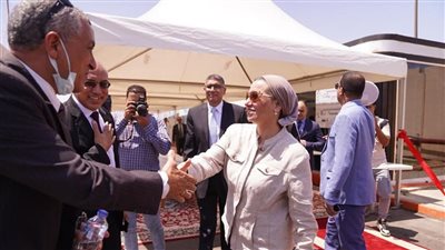 وزيرة البيئة تفتتح محطة جديدة عالية الكفاءة لمعالجة المياه بمدينة 6 أكتوبر