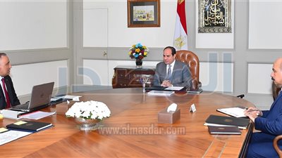 السيسى يبحث مع رئيس 