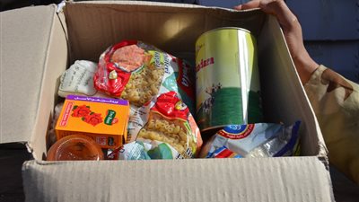 طرح 4 آلاف كرتونه من المواد الغذائية بالمنيا