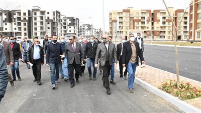 وزير الإسكان ييتفقد مشروع «JANNA» في مدينة 6 أكتوبر