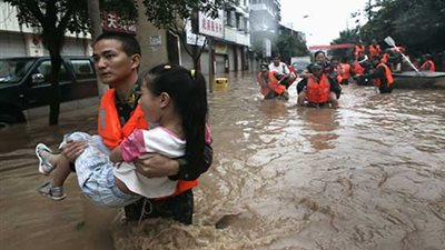 بسبب الأمطار.. وفاة 66 شخصًا وفقدان أخرين في الصين