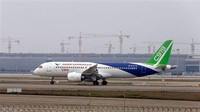 أول طائرة ركاب صينية تنطلق الجمعة