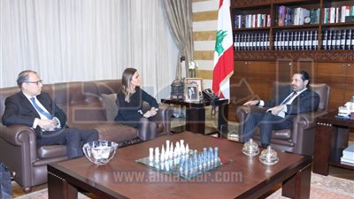 وزيرة الاستثمار تبحث تعزيز العلاقات الاقتصادية مع رئيس وزراء لبنان