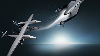 رقم قياسى لطائرة فضائية تحلق على ارتفاع 90 ألف قدم