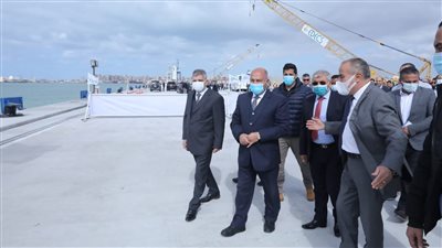 «النقل»: إنتهاء تنفيذ البنية التحتية لمحطة «تحيا مصر» بميناء الإسكندرية