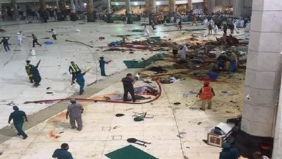 الدفاع المدني السعودي: 52 قتيلاً و30 مصاباً في سقوط رافعة بالحرم المكي